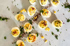 Mexican Street Corn Deviled Eggs