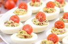 BLT Deviled Eggs