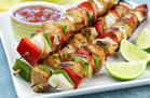 Chicken Fajita Kebabs