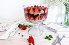 Berries 'n Chocolate Trifle