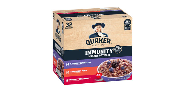 Quaker Immunity Instant Oatmeal
