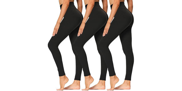 High Waisted Leggings 3-Pack