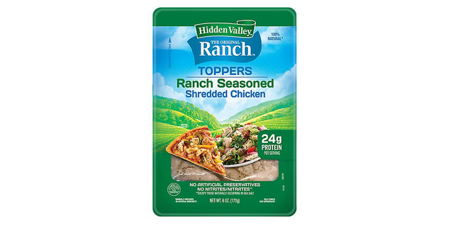 Hidden Valley Toppers Ranch Seasoned Shredded Chicken