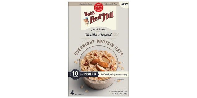 Bob's Red Mill Vanilla Almond Overnight Protein Oats