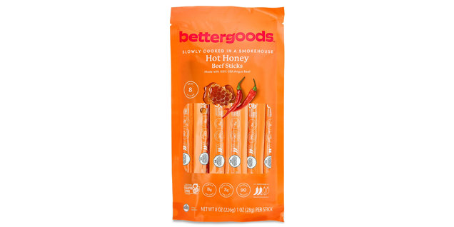 Bettergoods Hot Honey Beef Sticks