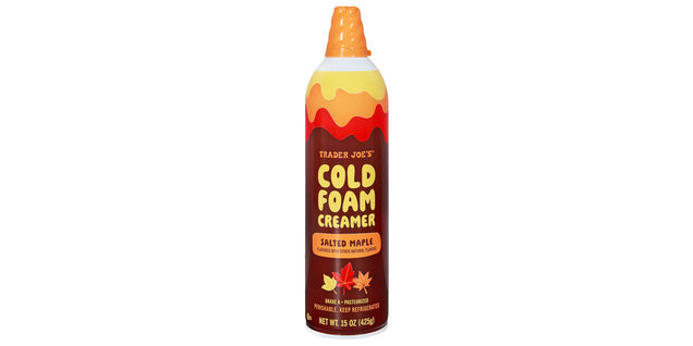 Trader Joe's Salted Maple Cold Foam Creamer