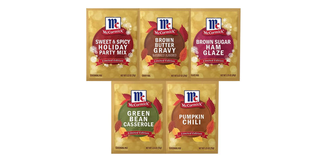 McCormick Limited Edition Seasoning Packets