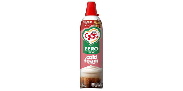 Coffee mate Zero Sugar Cinnamon Coffee Cake Cold Foam