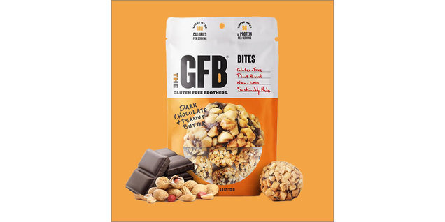 The GFB Dark Chocolate + Peanut Butter Bites