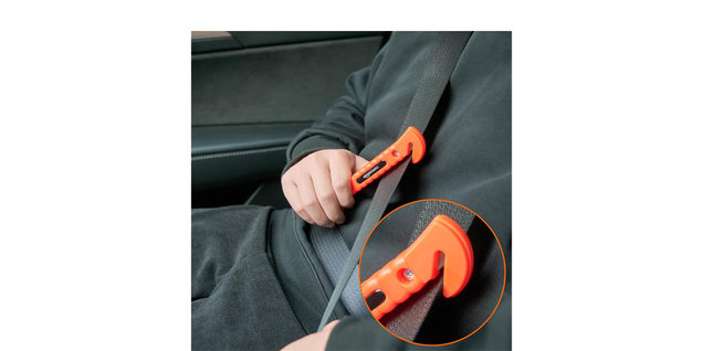Emergency Seat Belt Cutter & Window Hammer