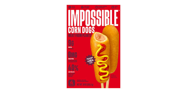Impossible Meat from Plants Corn Dogs