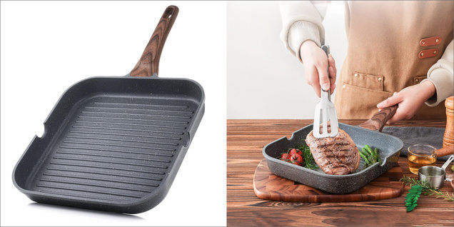 SENSARTE Nonstick Grill Pan