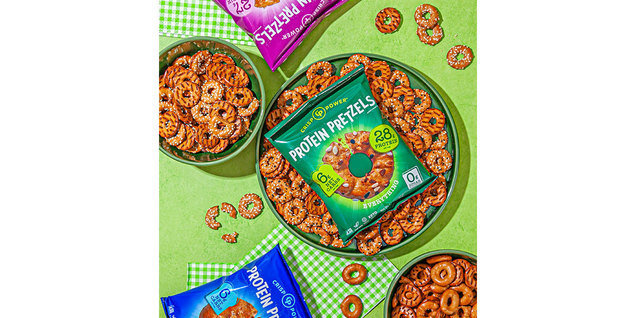 Crisp Power Protein Pretzels