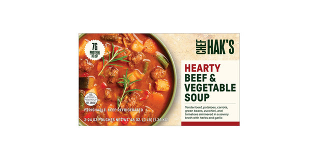 Chef Hak's Hearty Beef & Vegetable Soup