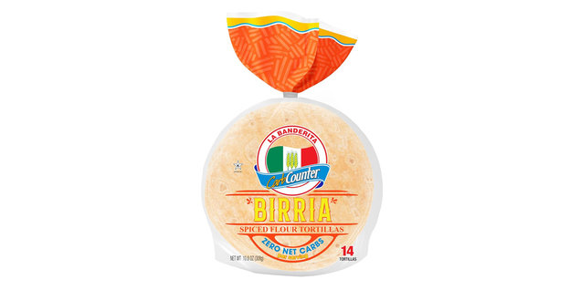 La Banderita Carb Counter Birria Spiced Flour Tortillas