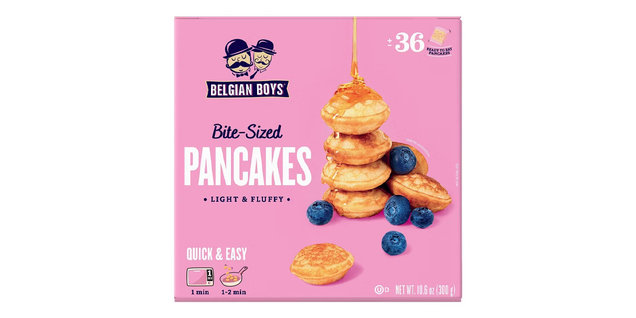 Belgian Boys Bite Sized Pancakes