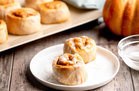 Pumpkin Cheesecake Cinnamon Rolls