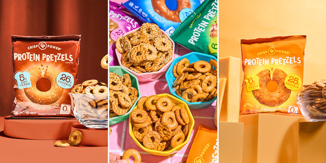 CRISP POWER Protein Pretzels