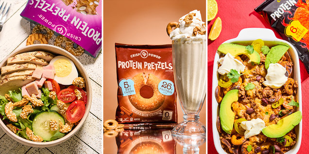 Crisp Power Protein Pretzels