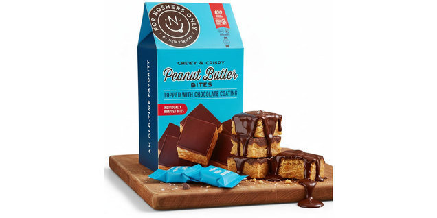For Noshers Only Chewy & Crispy Peanut Butter Bites