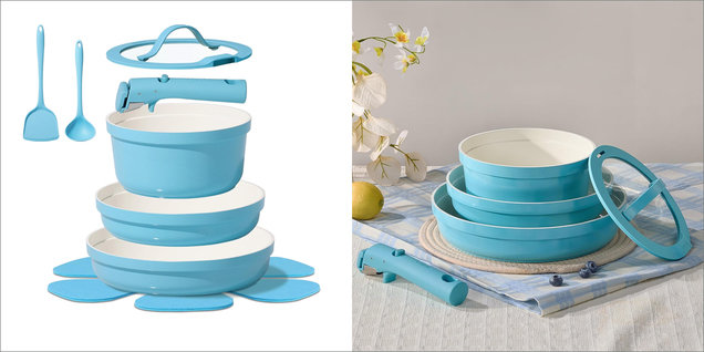 CAROTE Ceramic Cookware Set