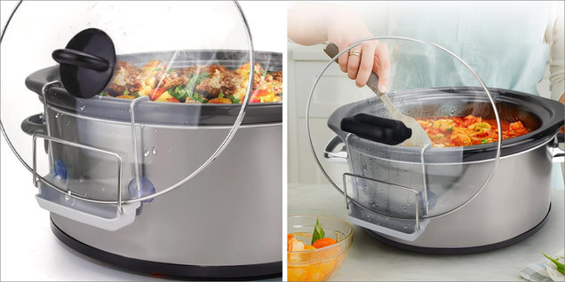 Slow Cooker Lid Holder