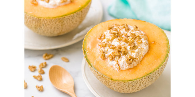 Retro Melon B-fast Bowl