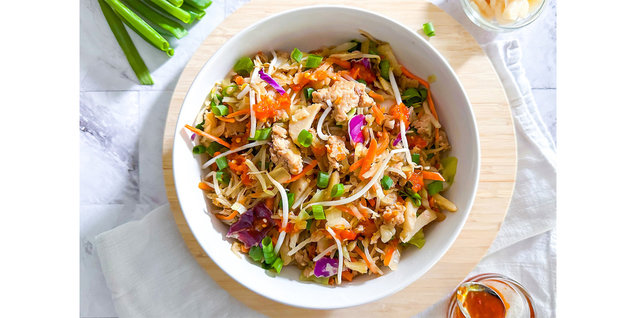 Chicken Egg Roll in a Bowl
