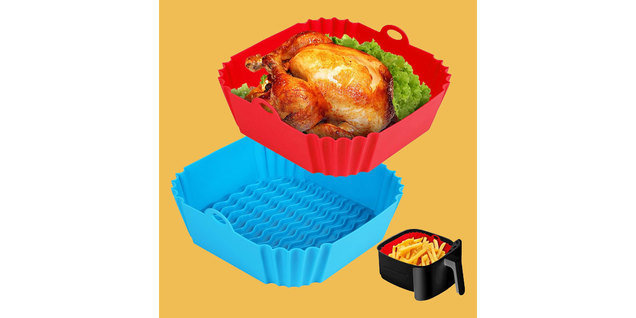 Square Silicone Air Fryer Liners