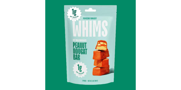 Whims Oat Milk Chocolate Peanut Nougat Bar