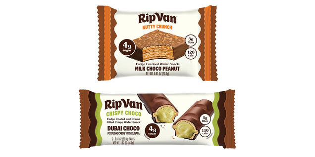 Rip Van Nutty Crunch and Rip Van Crispy Choco