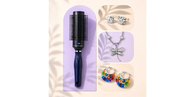 Shop LC Neomi One Click Clean Self Cleaning Hairbrush