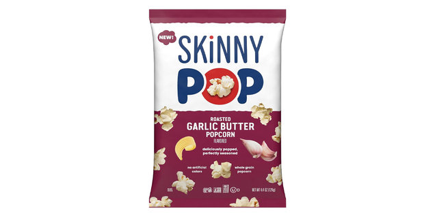 SkinnyPop Roasted Garlic Butter Popcorn