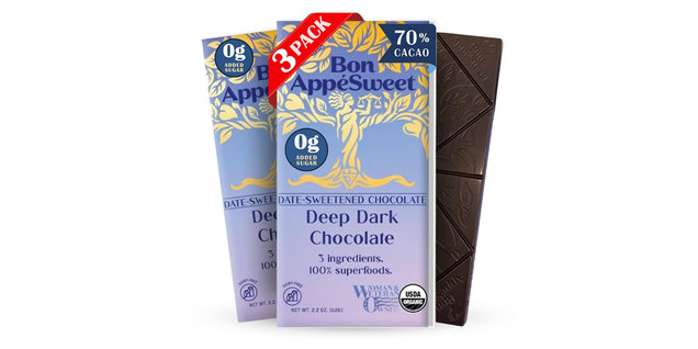 Bon AppéSweet Date Sweetened Deep Dark Chocolate