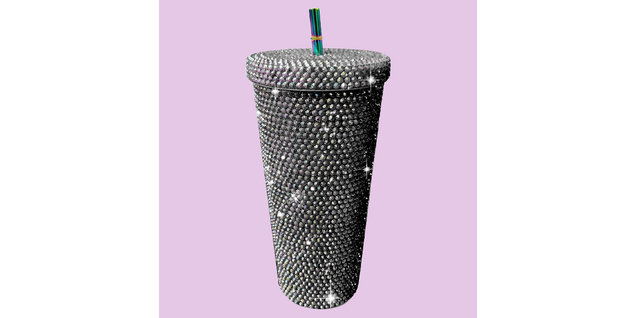 26-oz. Bling Rhinestone Studded Tumbler