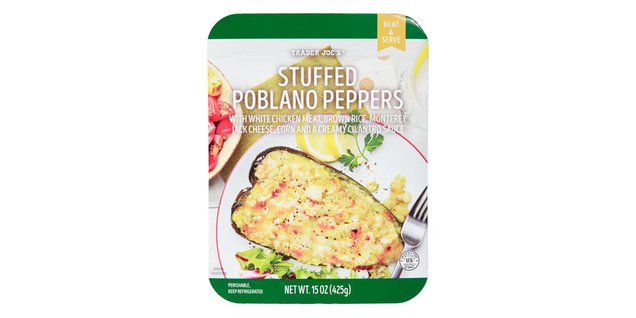 Trader Joe’s Stuffed Poblano Peppers