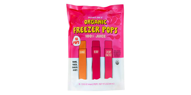Trader Joe’s Organic Freezer Pops