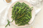 Air-Fryer Everything-Bagel Green Beans