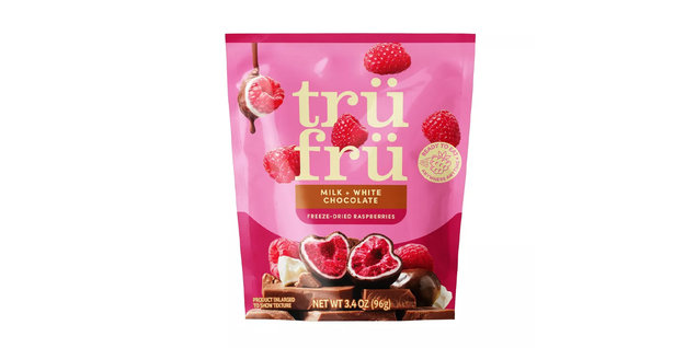 Trü Frü Milk + White Chocolate Freeze-Dried Raspberries