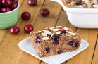 Cherry Pie Oatmeal Bake
