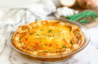Crustless Bacon & Cheddar Quiche