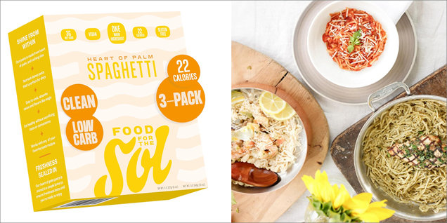 Food for the Sol Hearts of Palm Pasta
