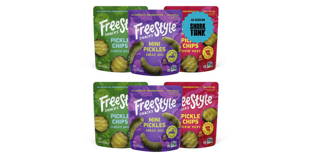 Freestyle Snacks Pickle Variety Snack Packs