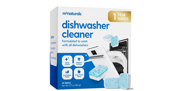 Dishwasher Cleaner & Deodorizer Tablets