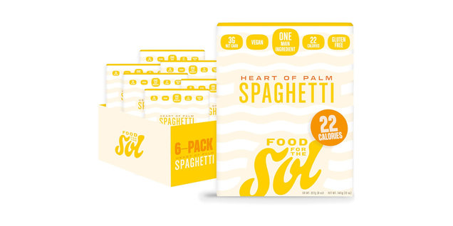Food for the Sol Hearts of Palm Pasta