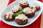 Pizza-Stuffed Mushrooms
