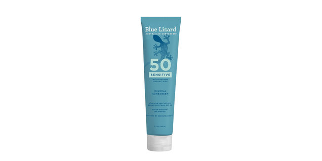 Blue Lizard Sensitive Mineral SPF 50 Sunscreen Lotion