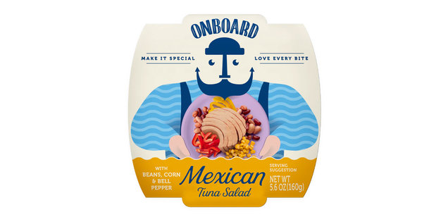 Onboard Mexican and Italian Tuna Salads
