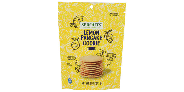 Sprouts Farmers Market Lemon Pancake Cookie Thins