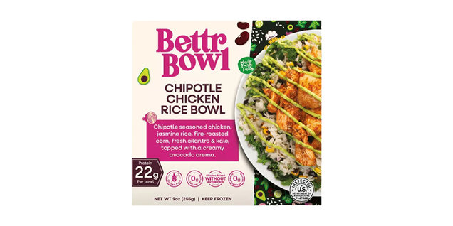 Bettr Bowl Chipotle Chicken Rice Bowl